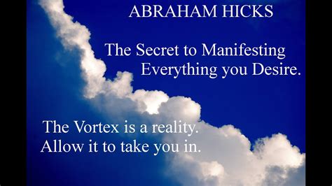 7 . . Abraham hicks manifesting